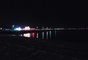 Helensburgh Pier shortly before the test launch